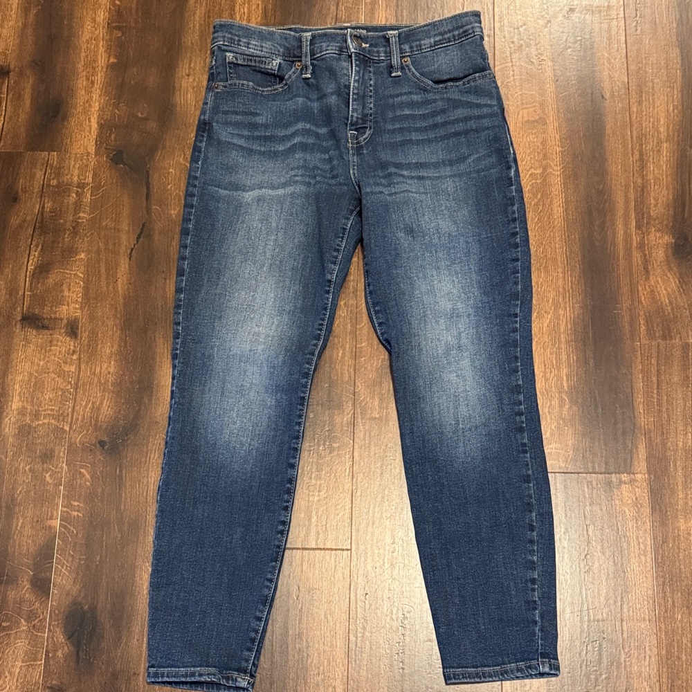 Lucky Brand Women's Blue Skinny Ankle Denim Jeans